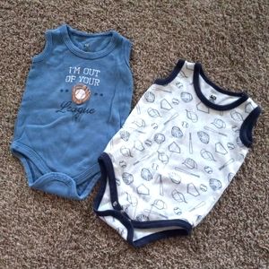 Baseball onesies